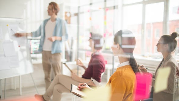 Alunos em sala de aula
